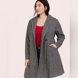Torrid size 3 herringbone coat